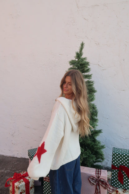 Star Hooded Sweater