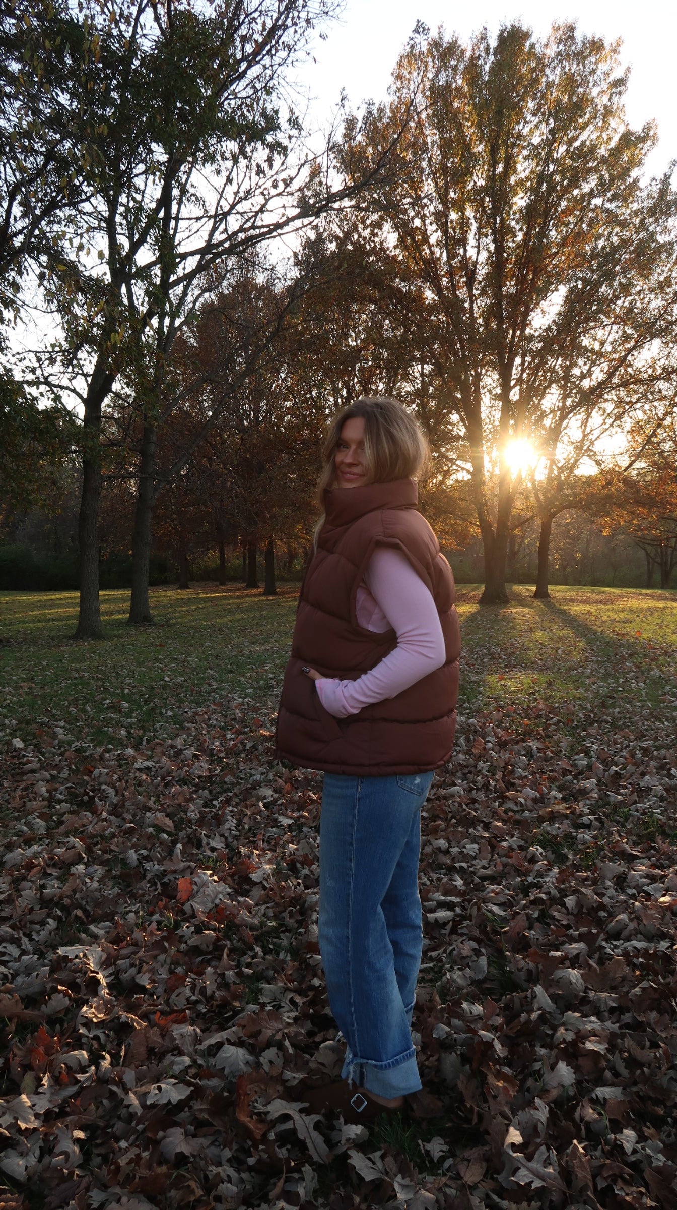 Brownie Oversized Puffer Vest