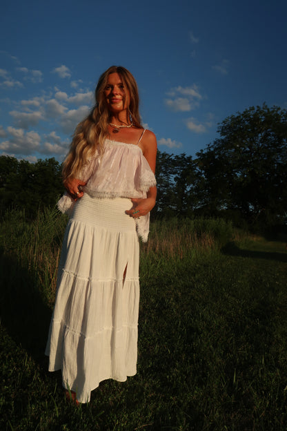 New Day Slit Maxi Skirt