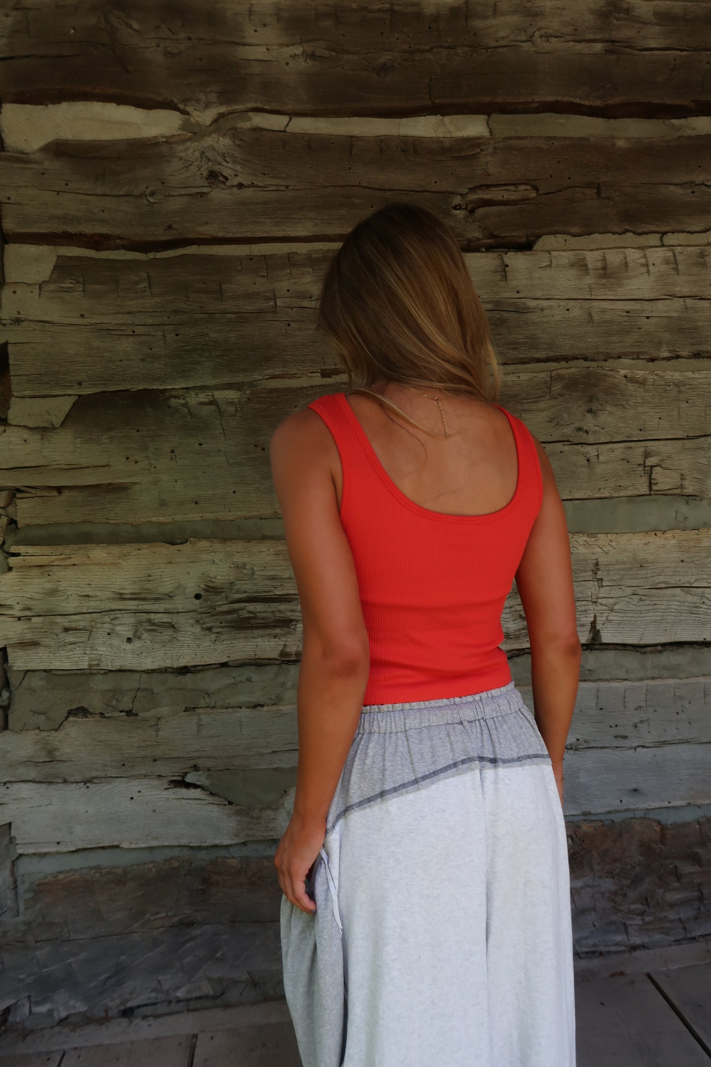 Poppy Seamless Tank