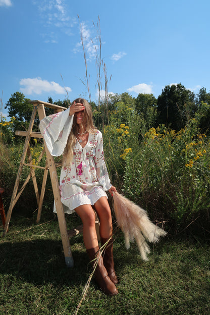 Sunset Haze Shimmer Dress