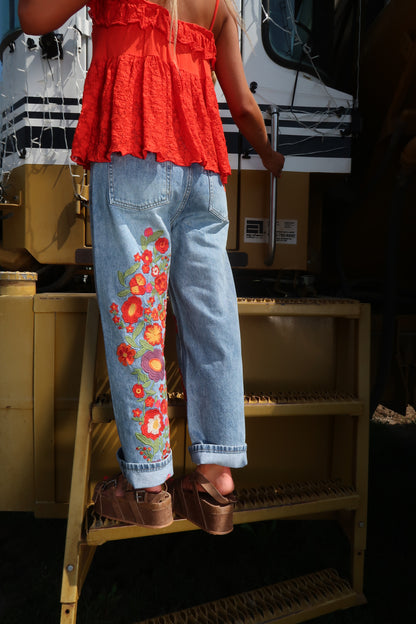 Heriloom Embroidered Jeans