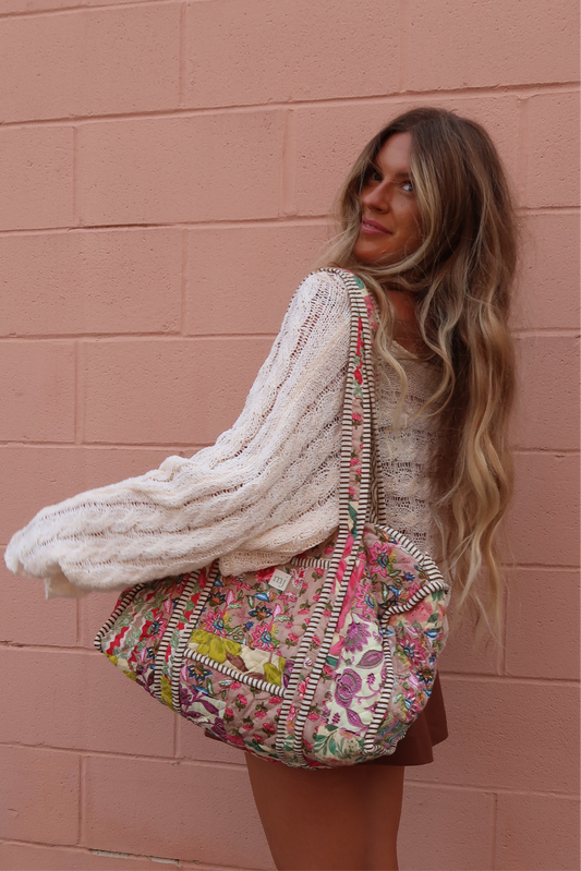 Kathy Quilted Duffle Bag
