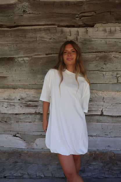 White Bubble Dress