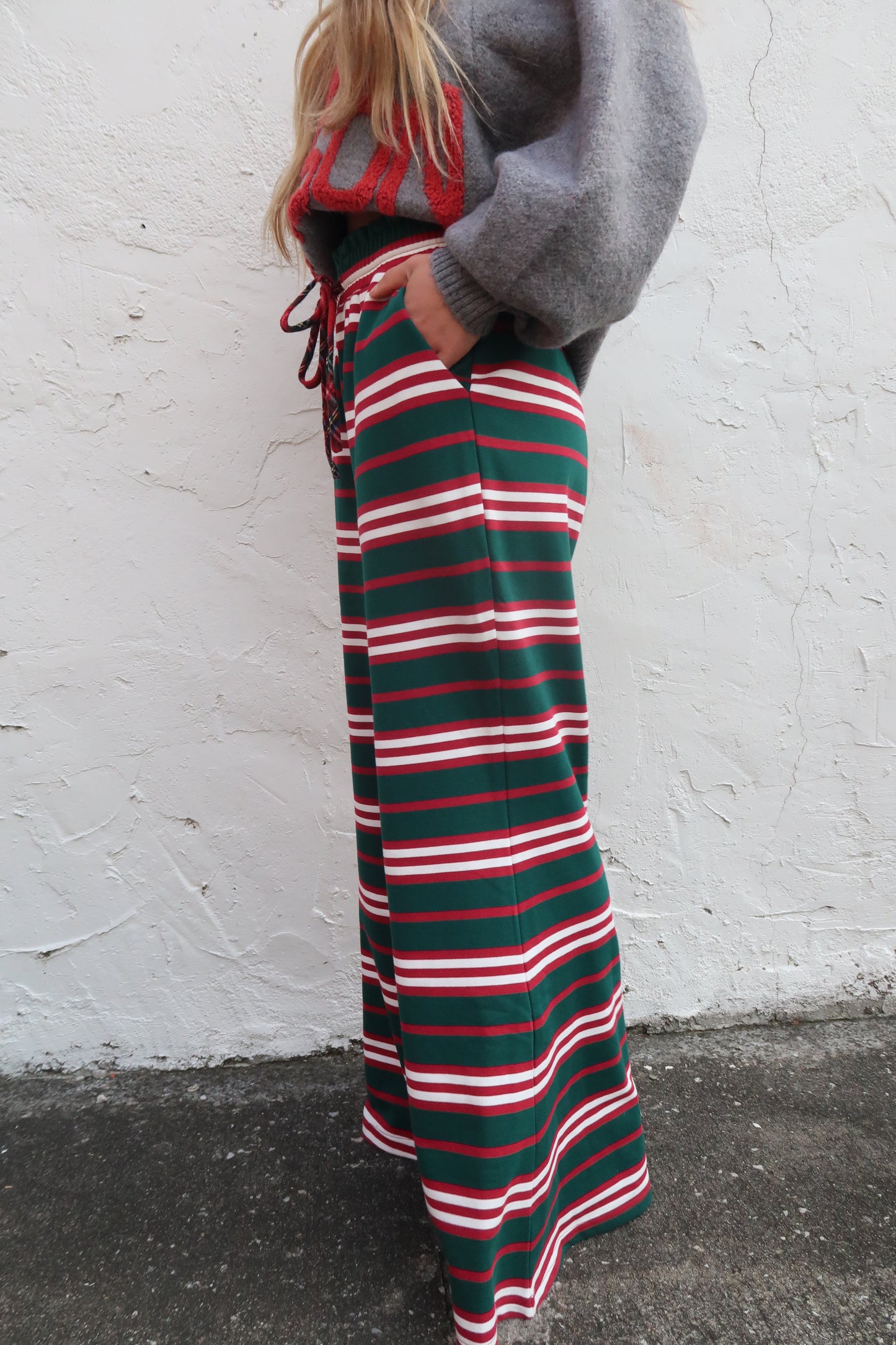Holly Jolly Flare Sweatpants