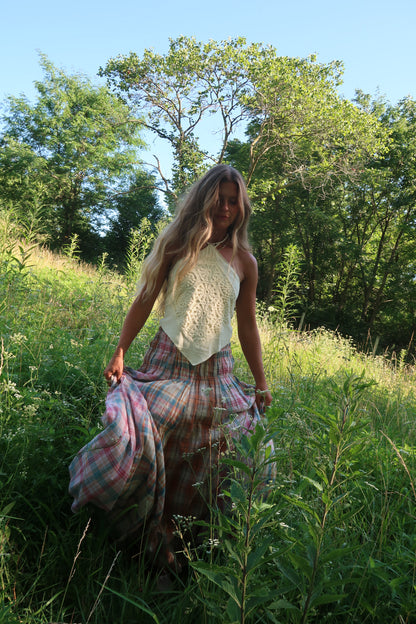 Moments Halter Scarf Top