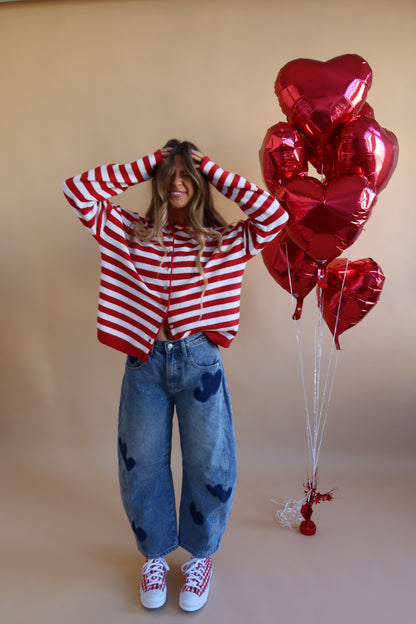 Cupid Stripe Cardi