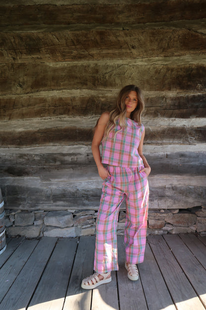 Freshly Picked Plaid Set