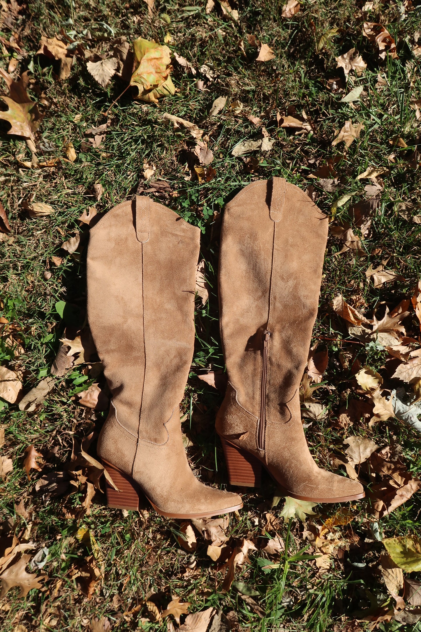 Latte Knee High Boots