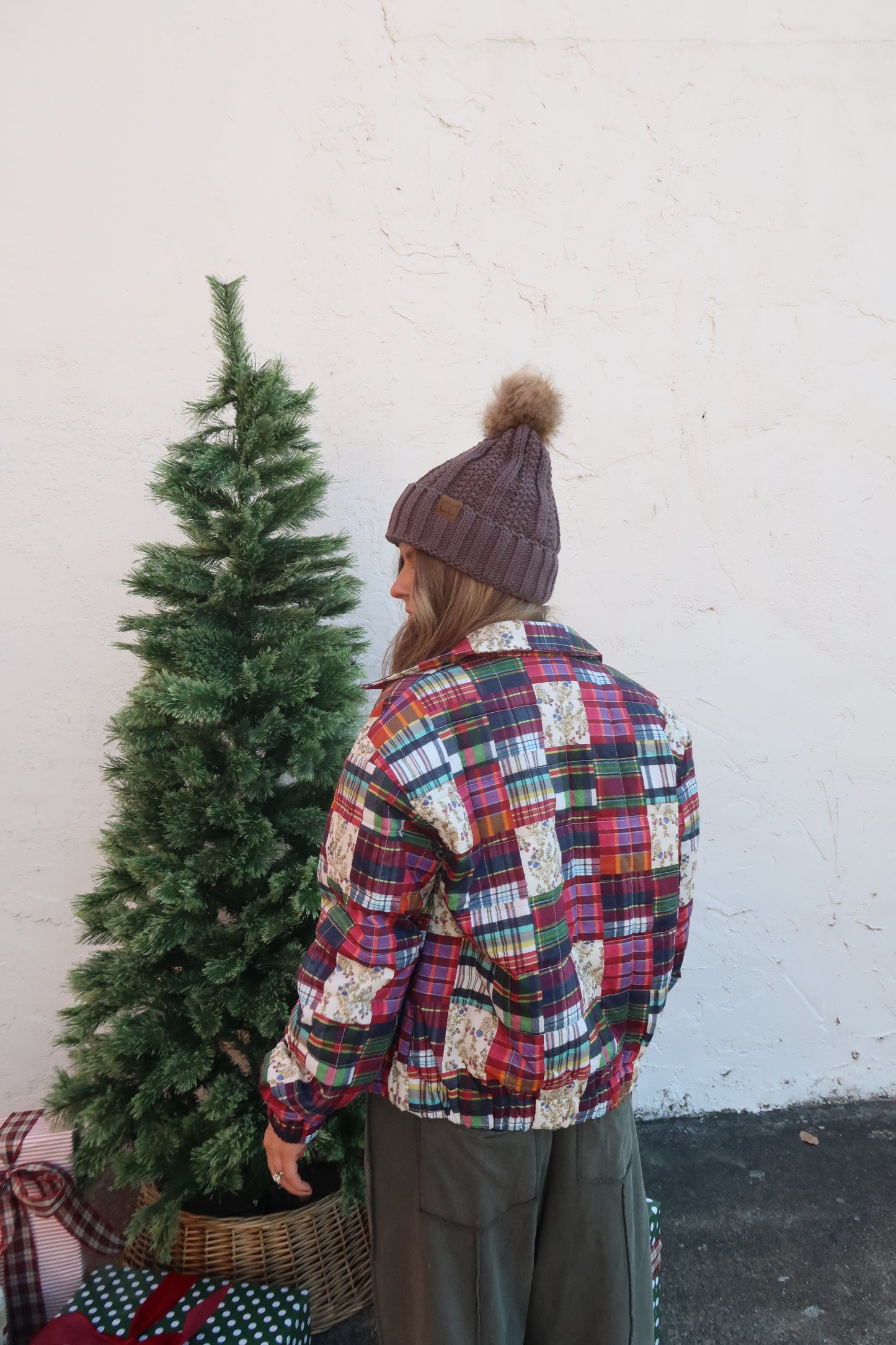 Funky Fun Patchwork Puffer