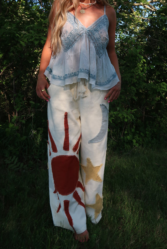 Sun & Moon Wide Leg Pants
