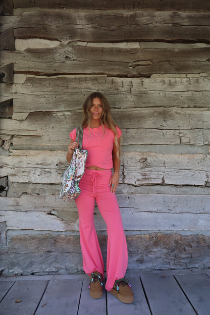 Poppy Pink Go Getter Pant