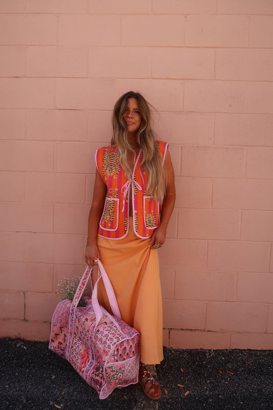 Citrus Midi Skirt