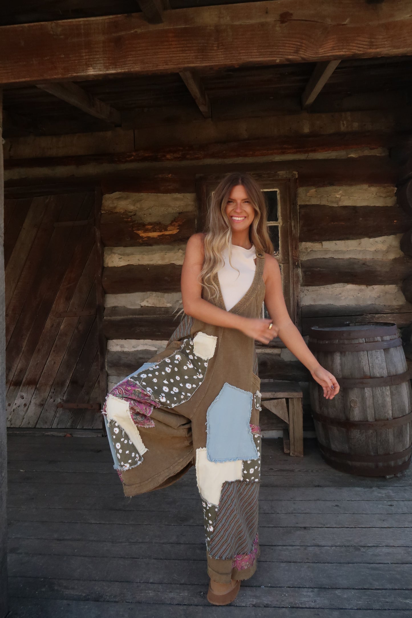 Feast mode patchwork Jumper