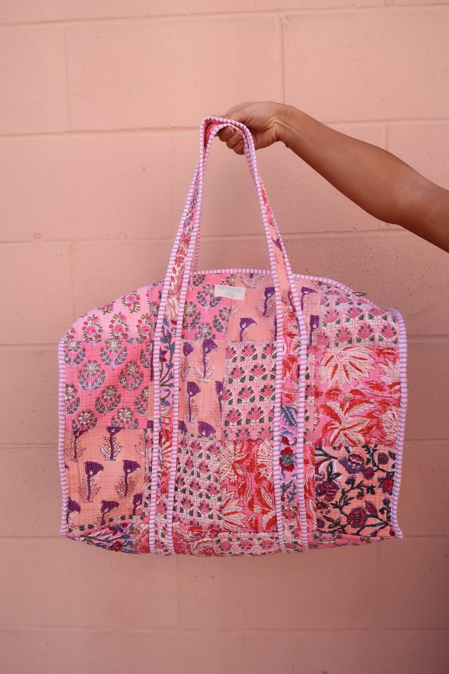 Iris Quilted XL Duffle Bag
