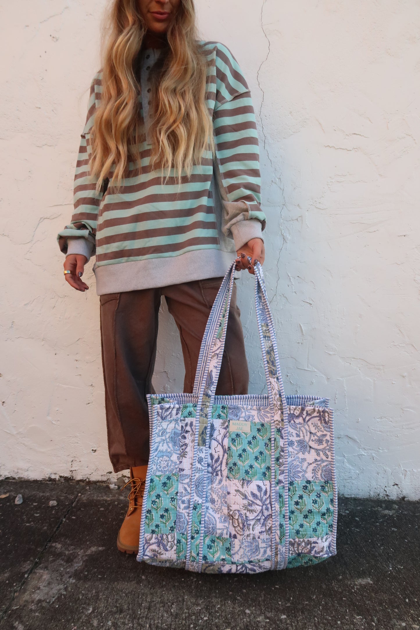 Cove Quilted Tote Bag