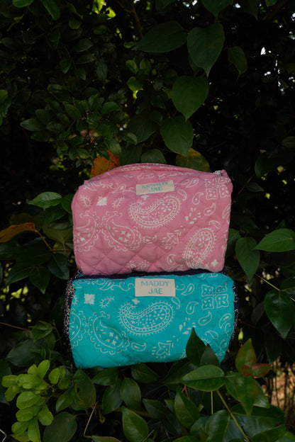 Makia Quilted Cosmetic Bag
