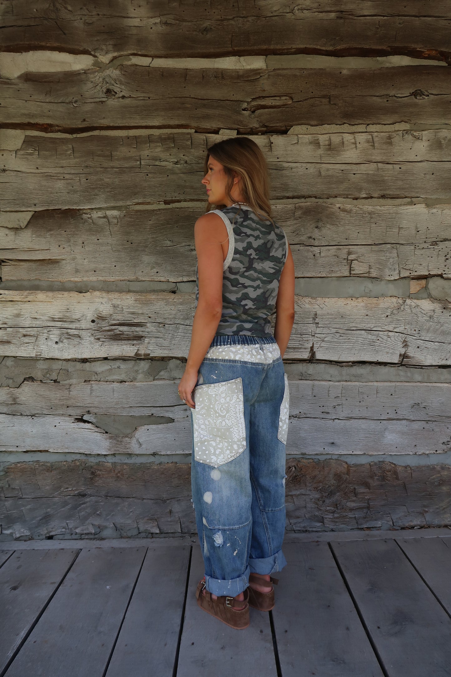 Camo Studded Tank