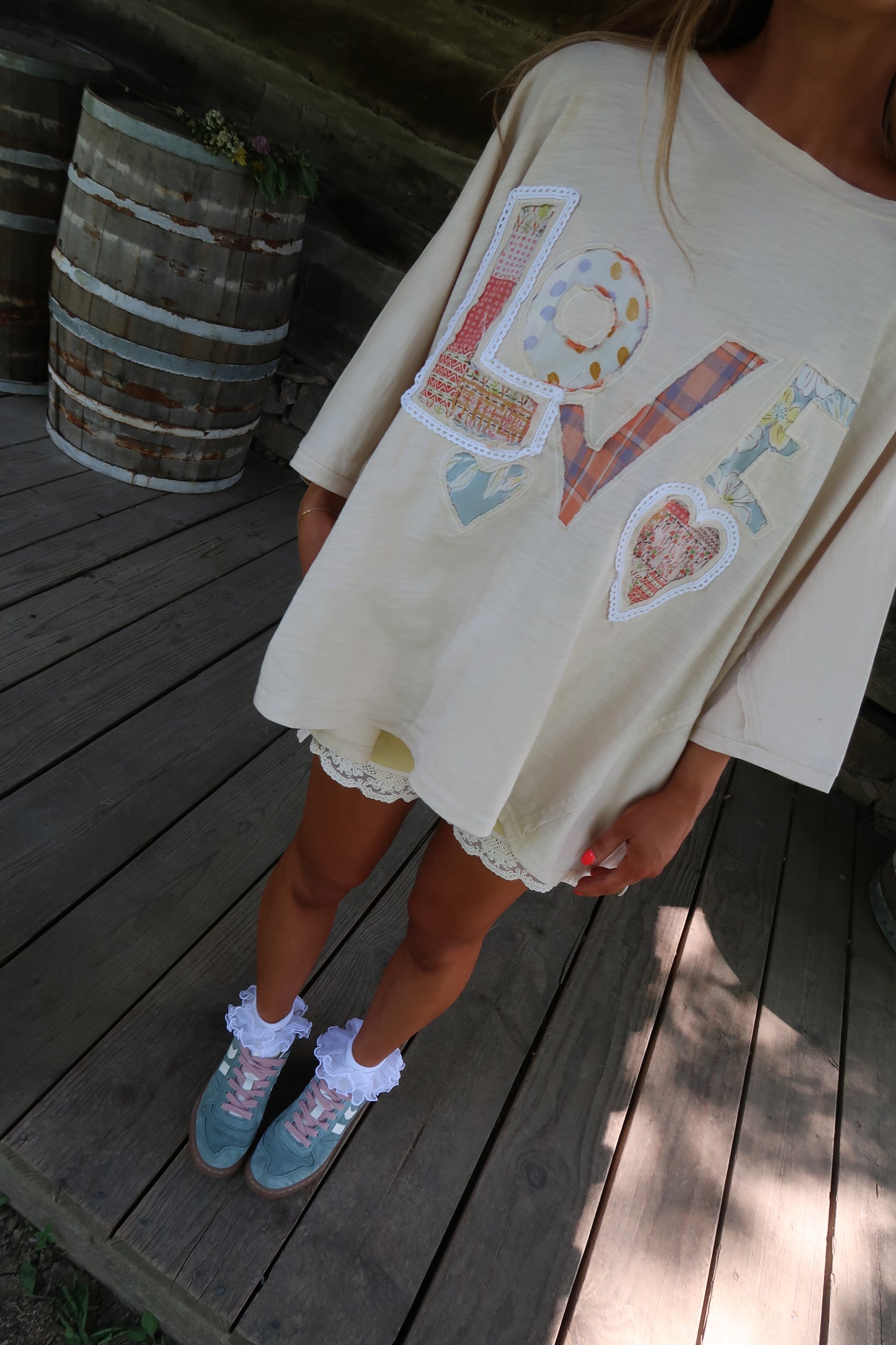 Love Patch Boxy Top