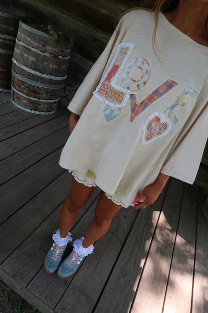Love Patch Boxy Top