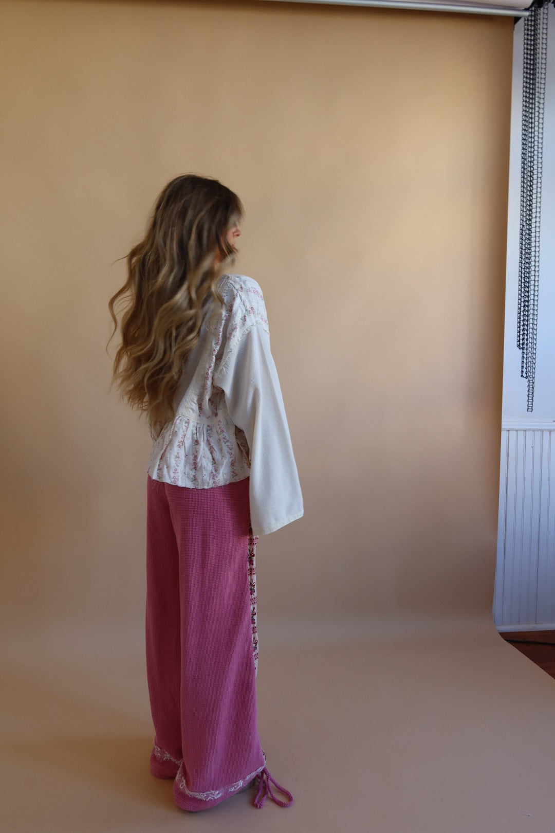 Oh Darling Knit Patch Pants