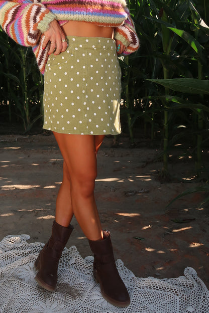 Sprouted Dot Skort