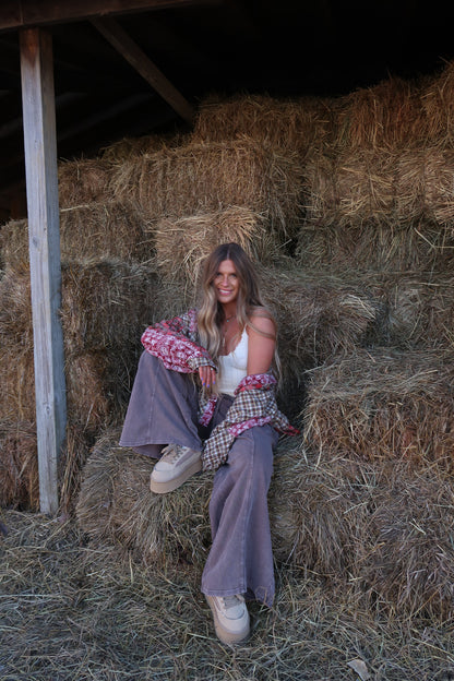 Espresso Wide Leg Pants