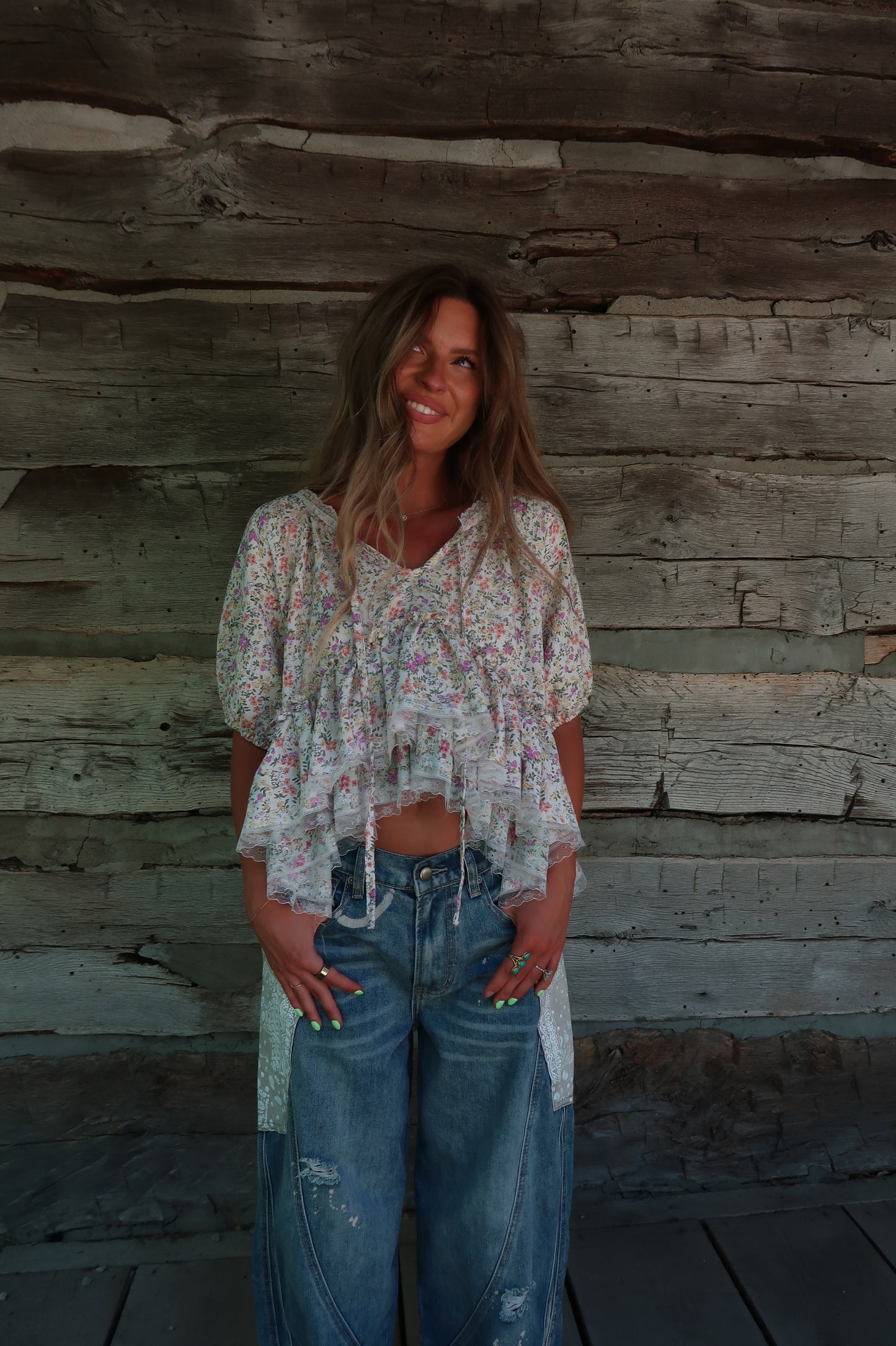 Fresh Picked Babydoll Top