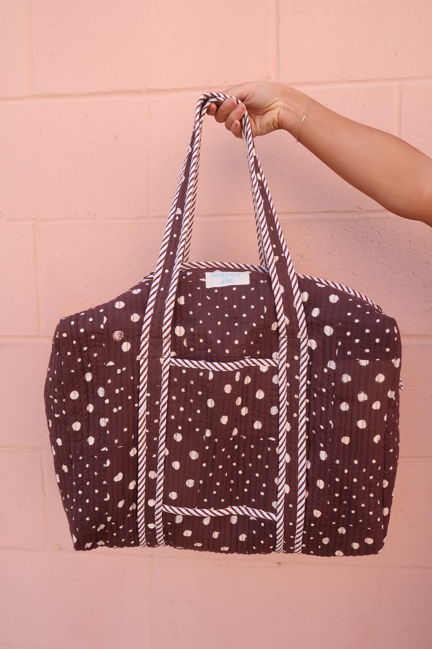 Coco Patchwork Quilted Duffle Bag