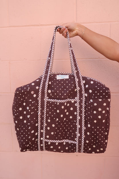 Coco Patchwork Quilted Duffle Bag