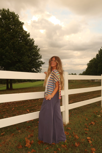 Crisp Air Stripe Sweater