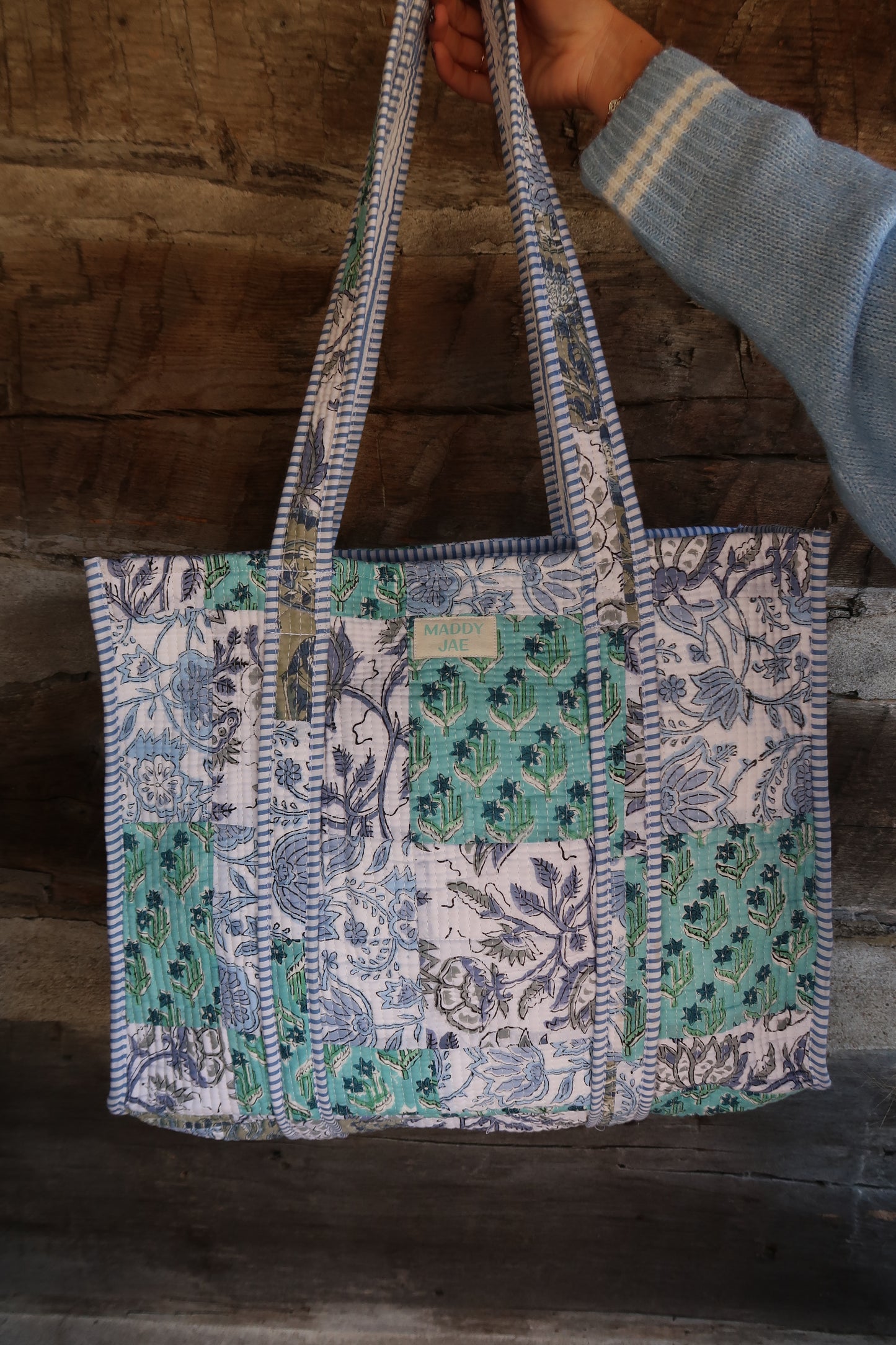 Cove Quilted Tote Bag