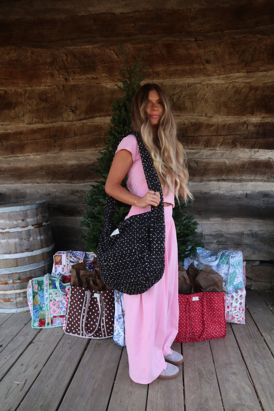 Pepper Quilted Sling Bag