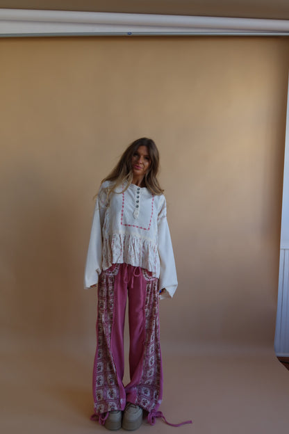 Oh Darling Knit Patch Pants