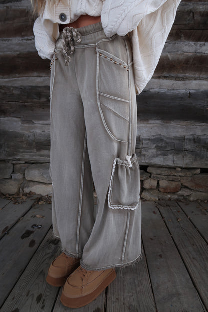 Drift Stud Wide Leg Pants