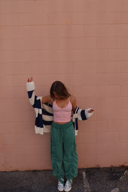 Powder Pink Seamless Layering Tank