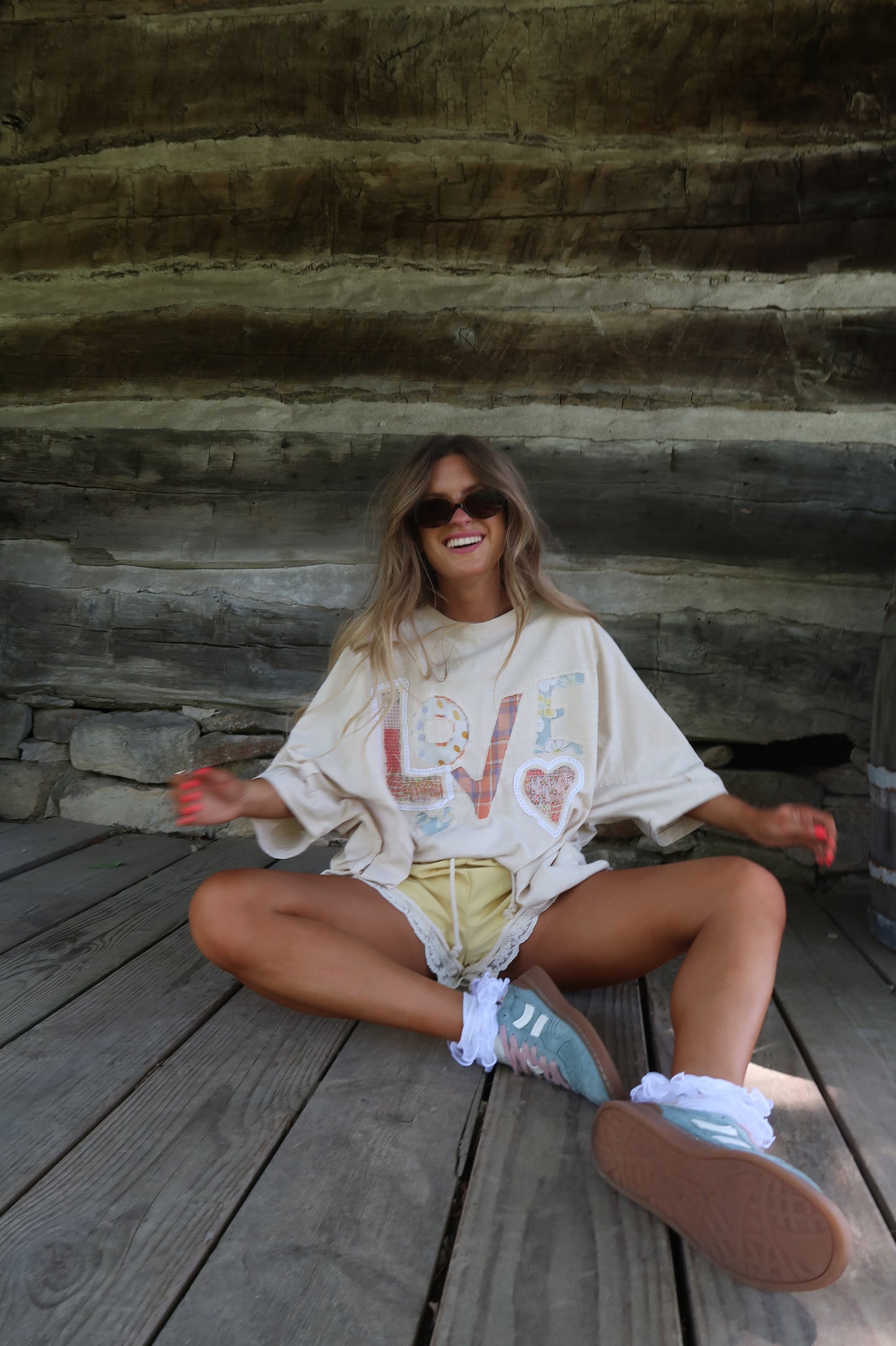 Love Patch Boxy Top
