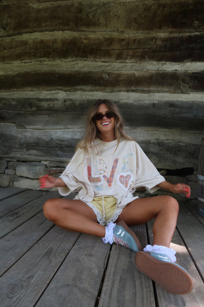 Love Patch Boxy Top
