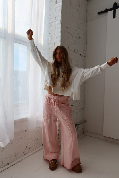 Blushing Wide Leg Pant