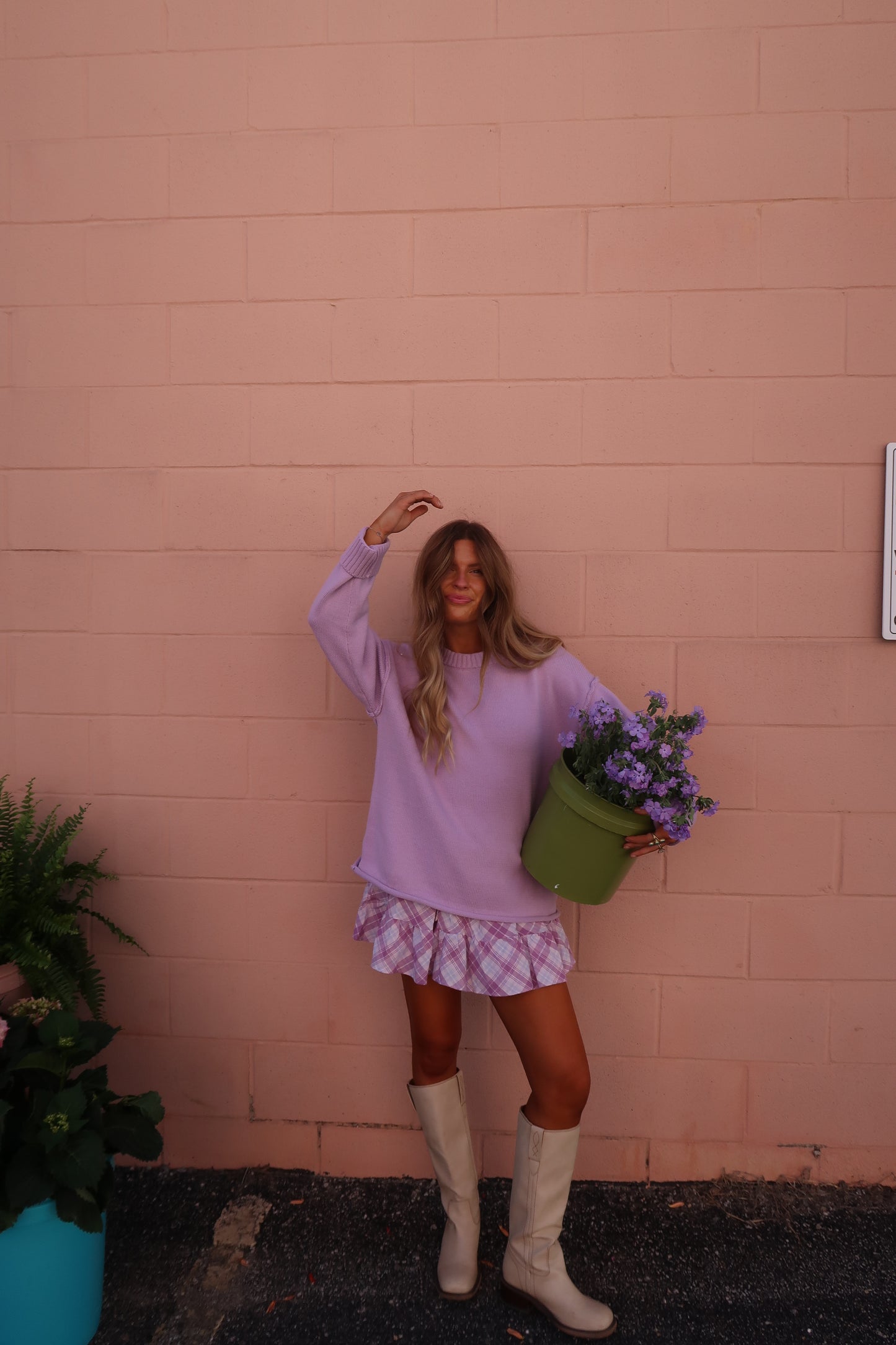 Lavender Sweater