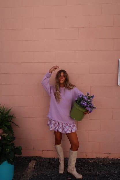 Lavender Sweater