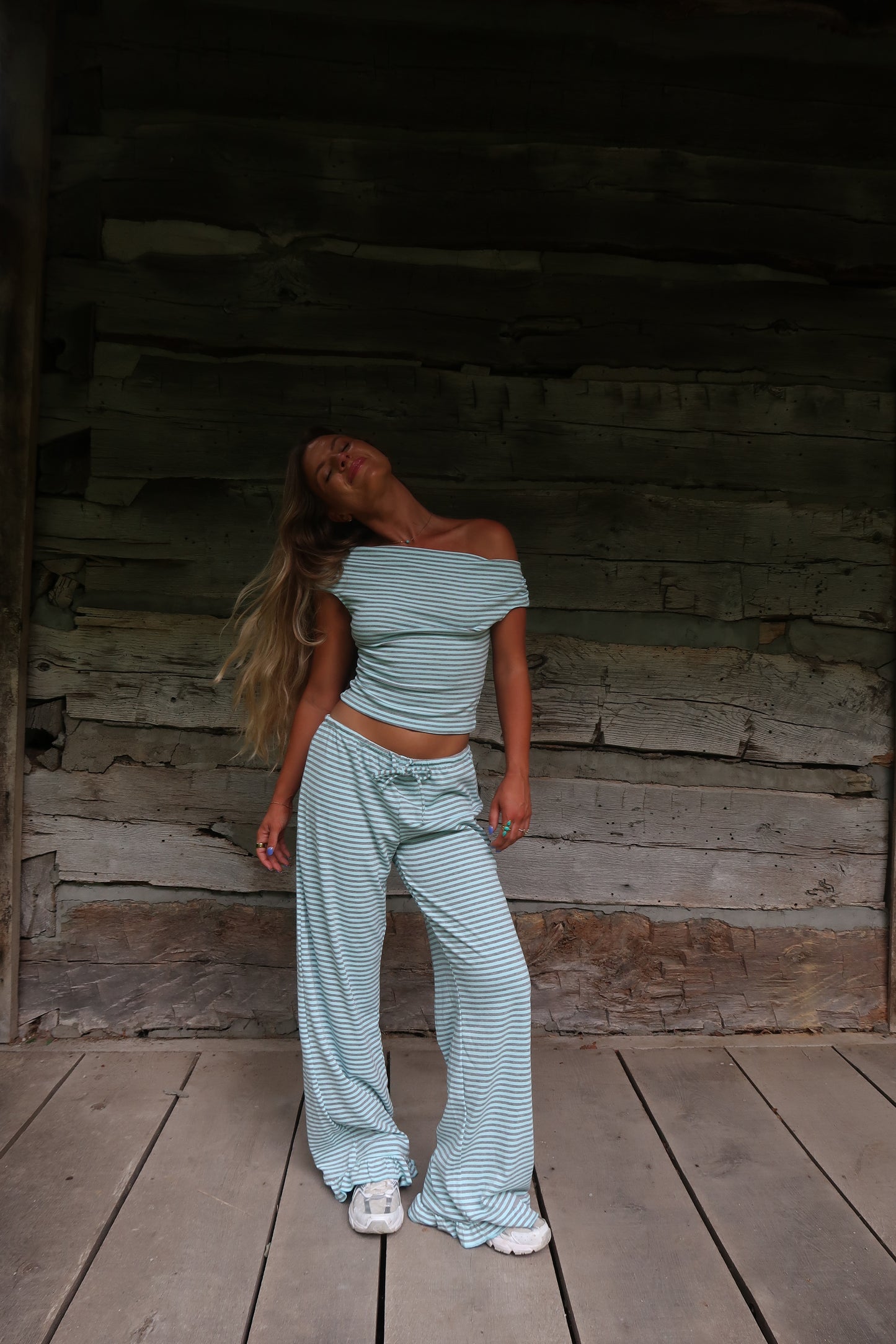 Lagoon Stripe Set