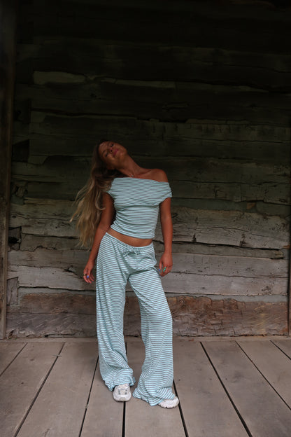 Lagoon Stripe Set