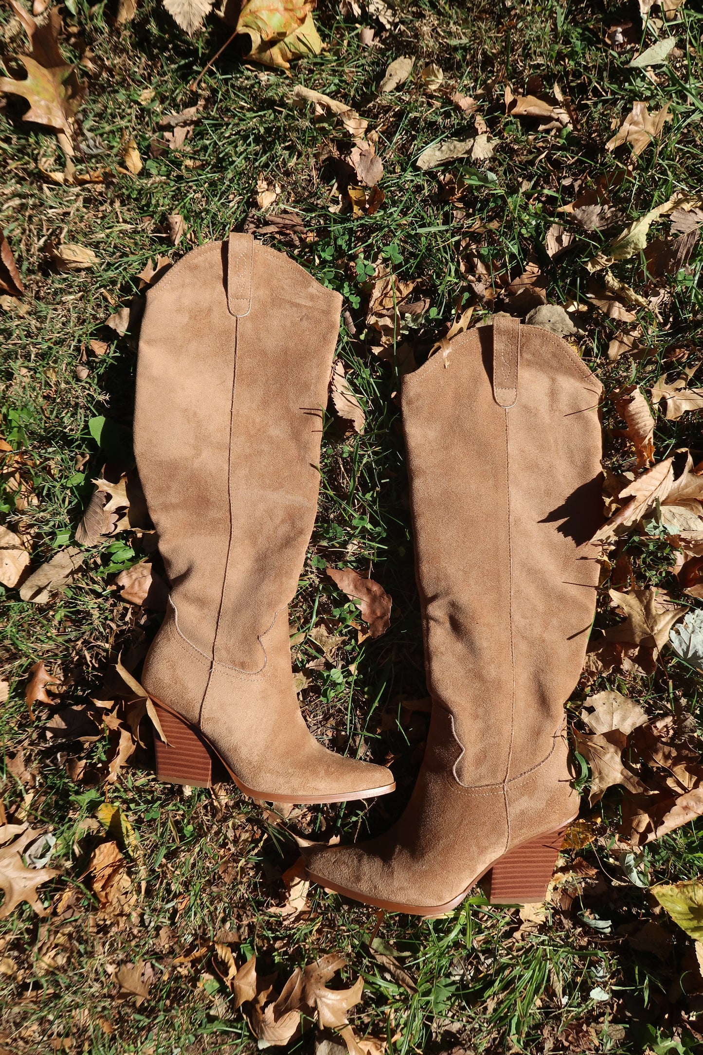 Latte Knee High Boots