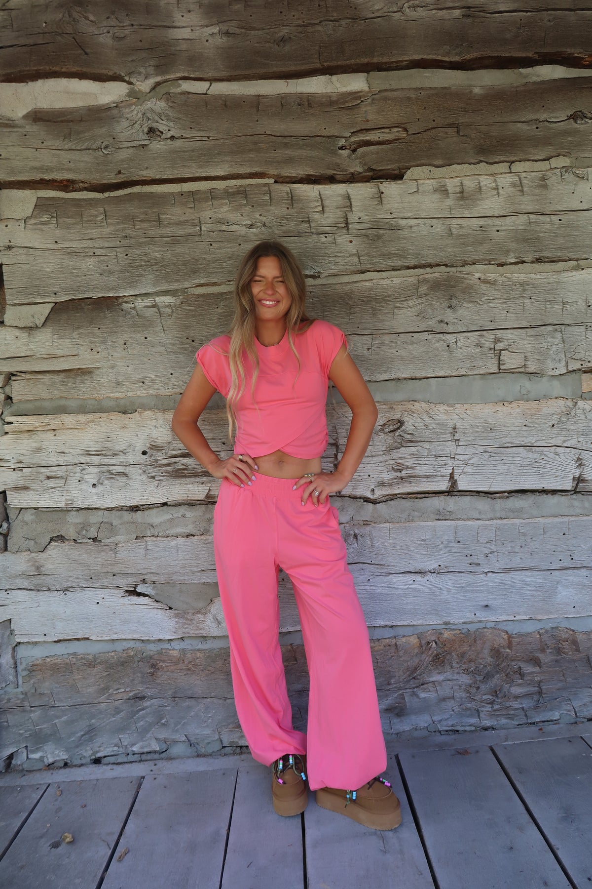 Poppy Pink Jet Setter Set