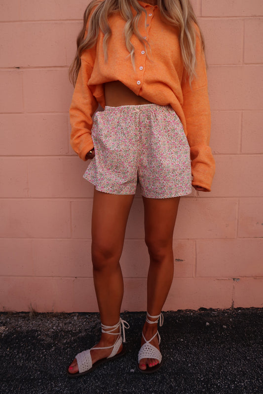 Whimsy Floral Short