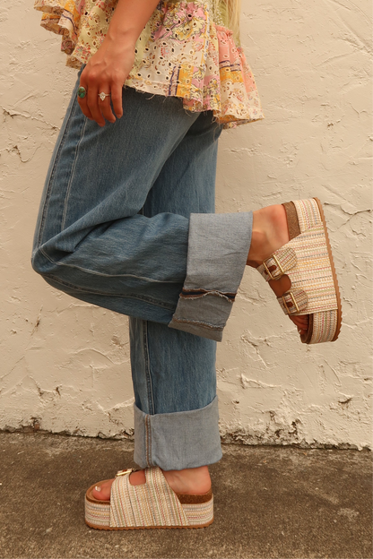 Summer plattform sandal