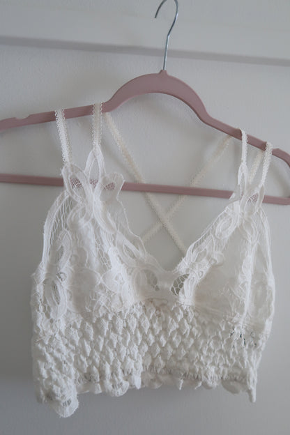 white Lace Bralette