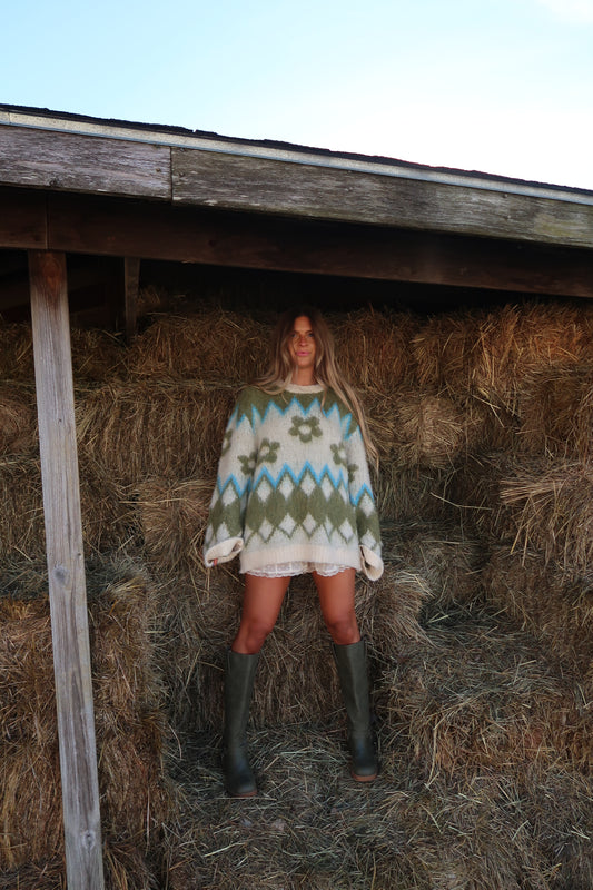 Groovy Knit Sweater