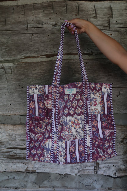 Millie Quilted Tote Bag